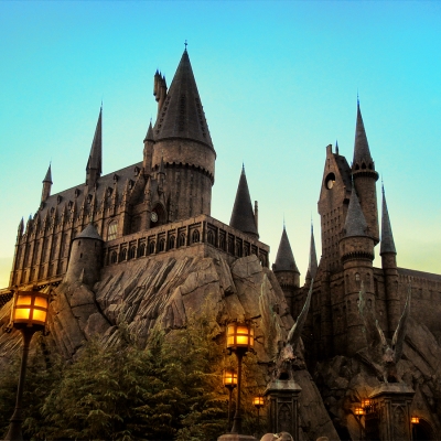 Hogwarts castle at Universal Studios Japan